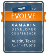 Check put my Xamarin Evolve 2013 sessions!